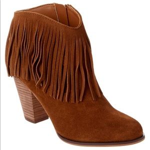 Steven by Steve Madden Sierrah Fringe Booties